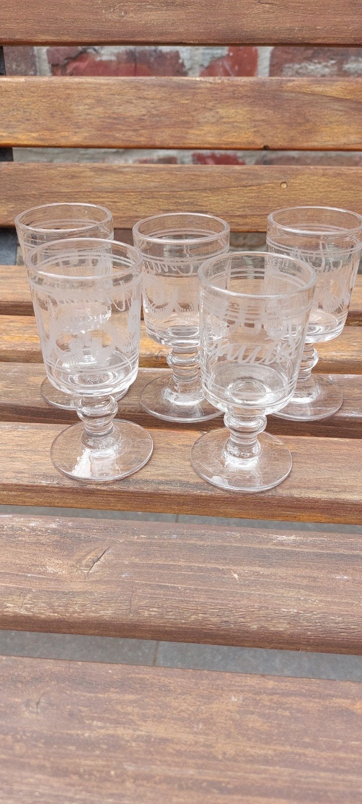 Antiek glaasjes, Ophalen of Verzenden