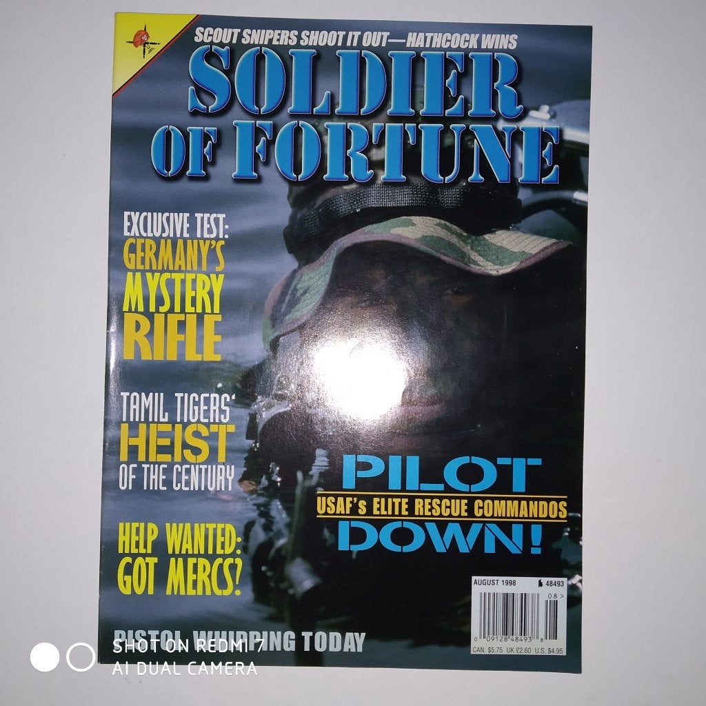 SOLDIER OF FORTUNE vol 23 - nr 8 (aout 1998), Livres, Journaux & Revues, Enlèvement ou Envoi, Utilisé, Autres types