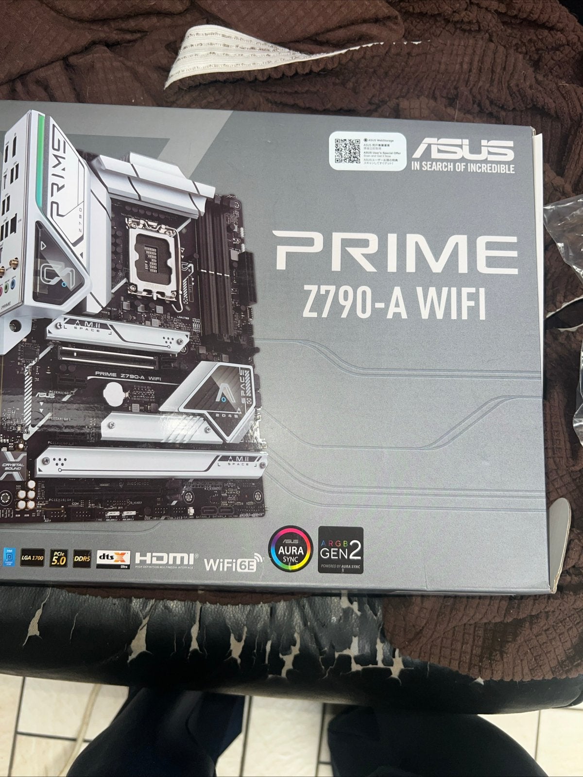Asus primer z790 A wifi werkt prima alleen zijn er 2 pins, Computers en Software, Moederborden, Ophalen of Verzenden, Zo goed als nieuw