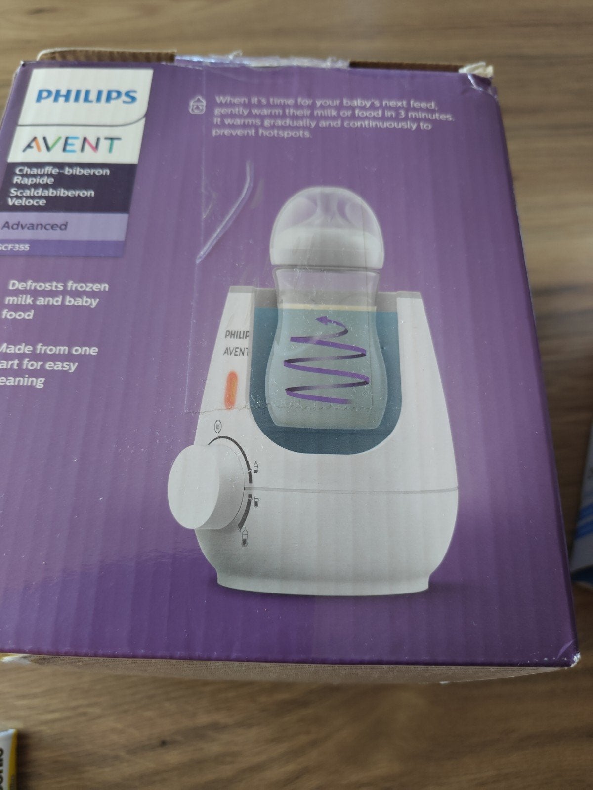 Philips Avent flesverwarmer, Kinderen en Baby's, Ophalen of Verzenden, Philips Avent