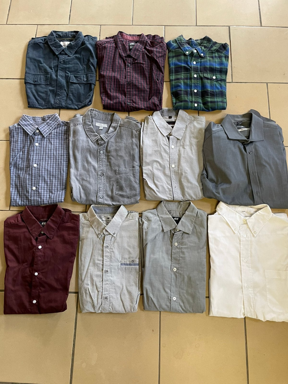 Lot de 11 chemises hommes, Enlèvement ou Envoi
