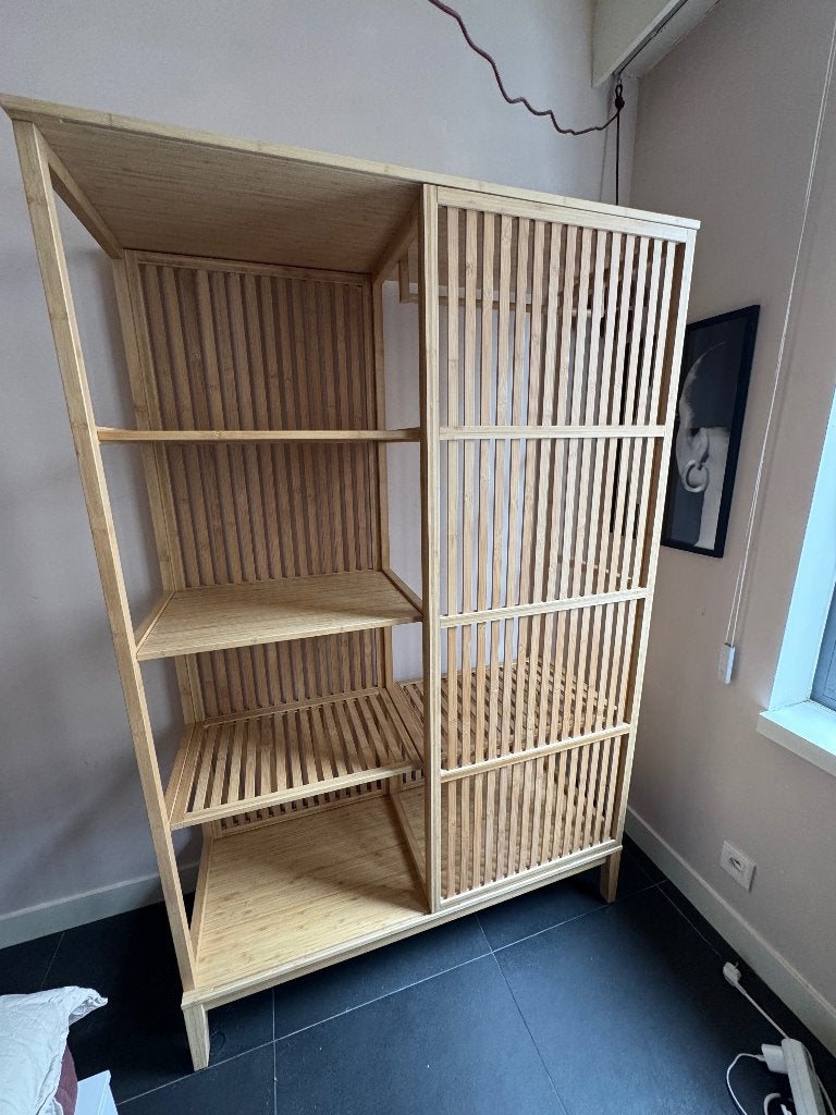 NORDKISA open kleerkast Ikea - Nieuw, Huis en Inrichting, Kasten | Kleerkasten, Ophalen, 100 tot 150 cm, Met plank(en), Nieuw
