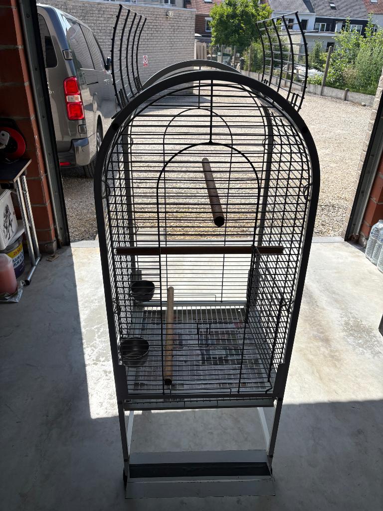 Cage pour oiseaux, Animaux & Accessoires, Oiseaux | Cages & Volières, Enlèvement, Comme neuf, Métal, Cage à oiseaux