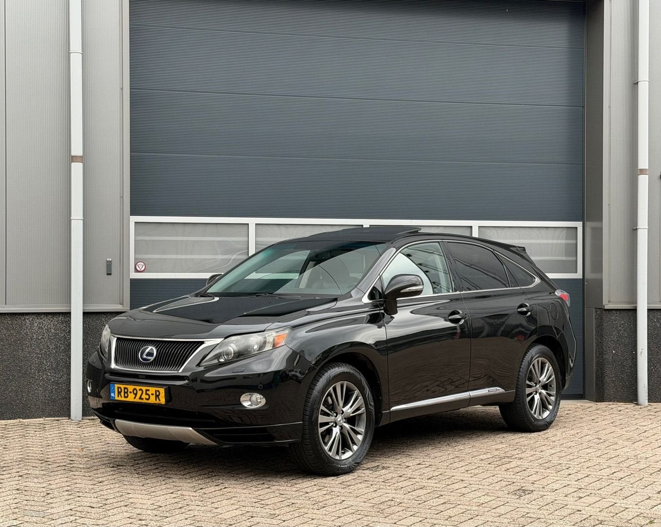 Lexus RX 450 450h 4WD Luxury bj.2012 Camera|Opendak|Nette st, Auto's, Lexus, Automaat, Zwart, Parkeerassistent, Zwart