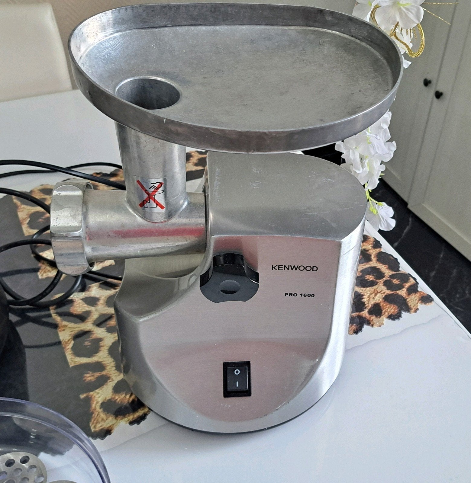 kenwood pro 1600 hachoir viande légumes comme neuf, Enlèvement ou Envoi, Comme neuf