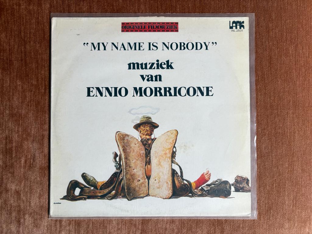 Ennio Morricone,  Originele Filmmuziek “My Name Is Nobody”, Cd's en Dvd's, Vinyl | Filmmuziek en Soundtracks, Ophalen, Zo goed als nieuw