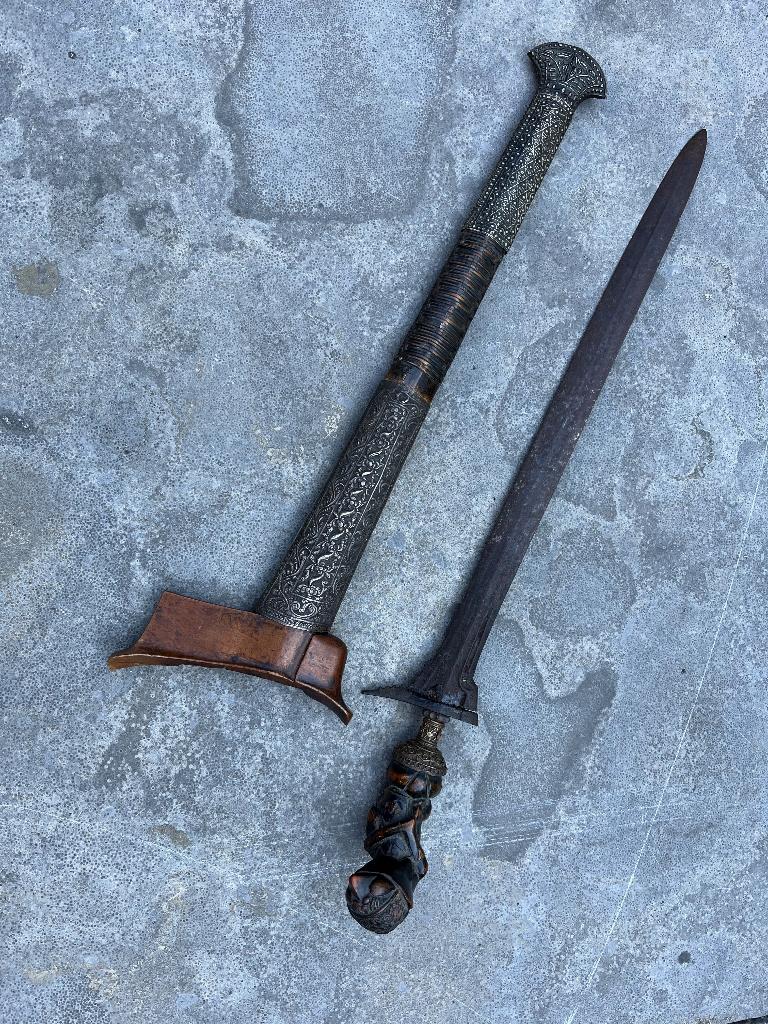 Antieke Kris / Keris - Indonesia Sumatra Minangkabau, Ophalen of Verzenden, Overige soorten, Mes of Dolk