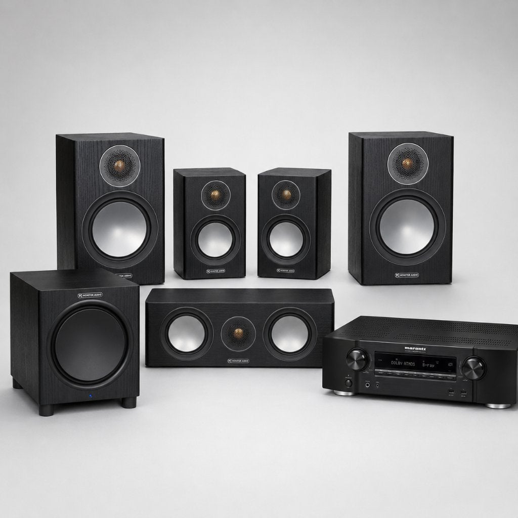 Surround - Monitor Audio & Marantz, Audio, Tv en Foto, Ophalen, Nieuw, Geschikt voor surround/home cinema, Monitor Audio