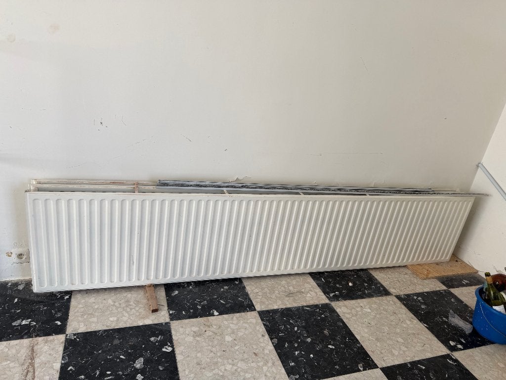 Chauffage / Radiator 3m, Doe-het-zelf en Bouw, Ophalen, Gebruikt, Radiator