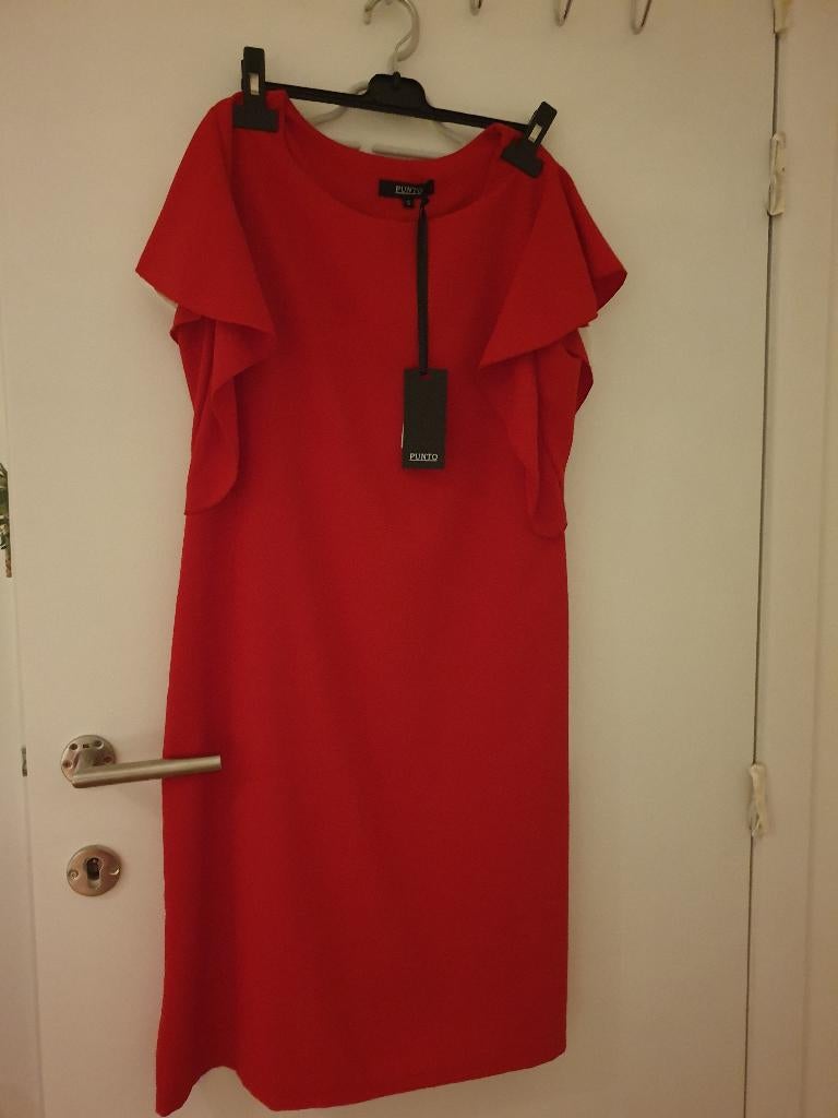 Rood kleedje Punto, Kleding | Dames, Jurken, Ophalen, Nieuw, Punto, Maat 36 (S)