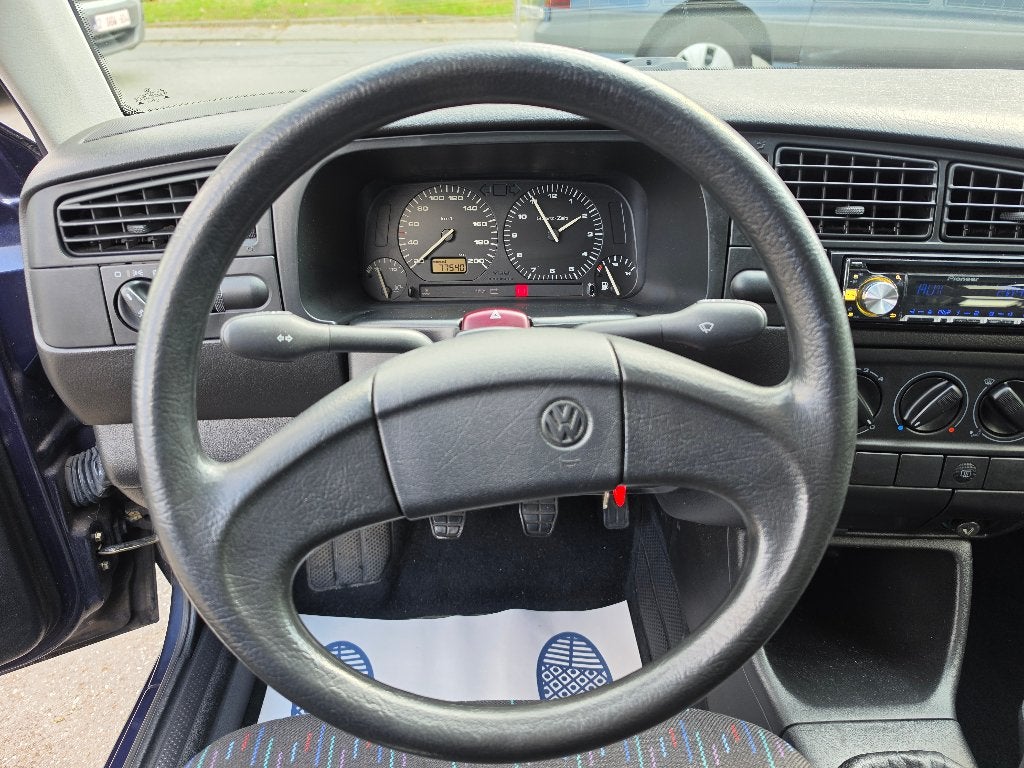 VW Golf 3, 1.4i, 11/1992, 77.530km, Oldtimer, Keuring VVK, foto 11