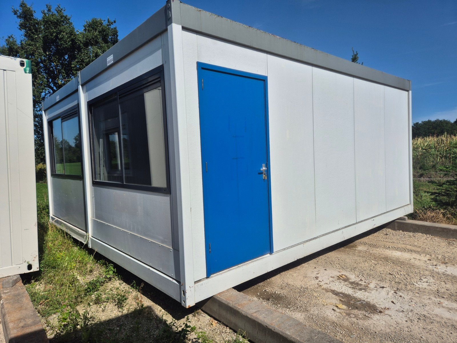 6x6 kantoorunit woonunit bouwkeet werf container, Ophalen