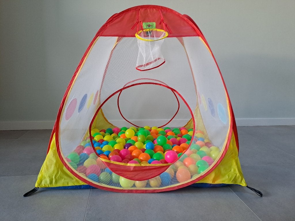 Pop-up speeltent/ballenbad opvouwbaar, Ophalen, Gebruikt