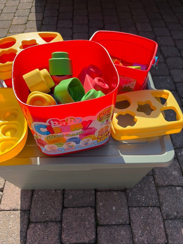 Baby blokken, Kinderen en Baby's, Ophalen, Gebruikt