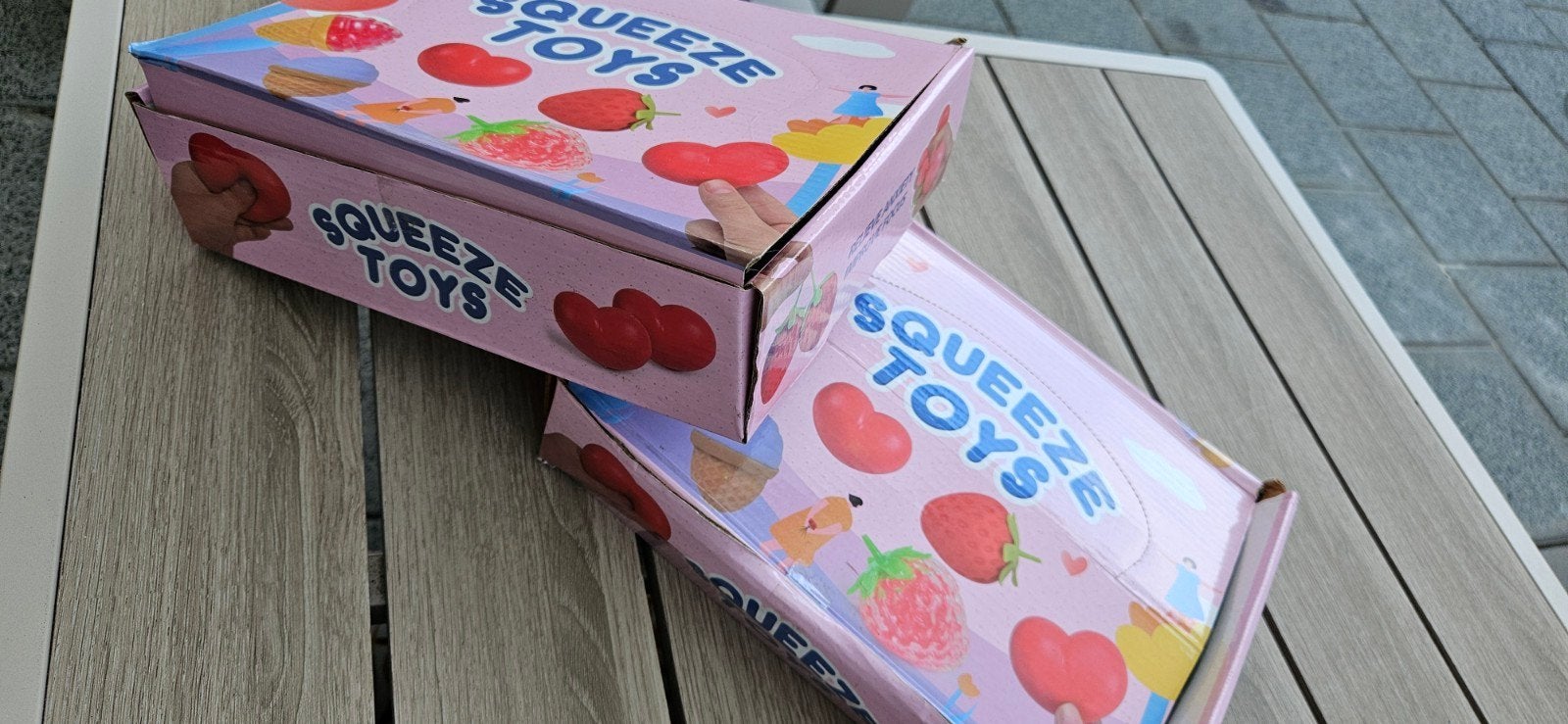Présentoir Squishy Ice, Envoi