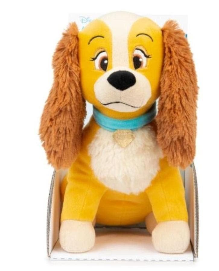 Lady pluche Knuffel met Geluid 30 cm - Disney, Neuf, Avec boîte, Chien, Moyen (20 à 80 cm)