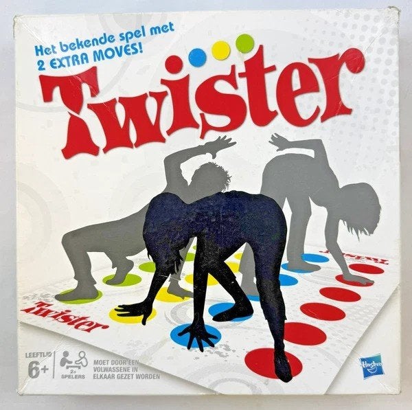 Hasbro Twister avec option pour des mouvements supplémentair, Hobby & Loisirs créatifs, Jeux de société | Jeux de plateau, Comme neuf