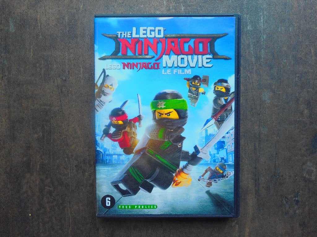 Lego DVD The Lego Ninjago Movie (zie foto's), Gebruikt, Tekenfilm, Overige soorten, Ophalen of Verzenden