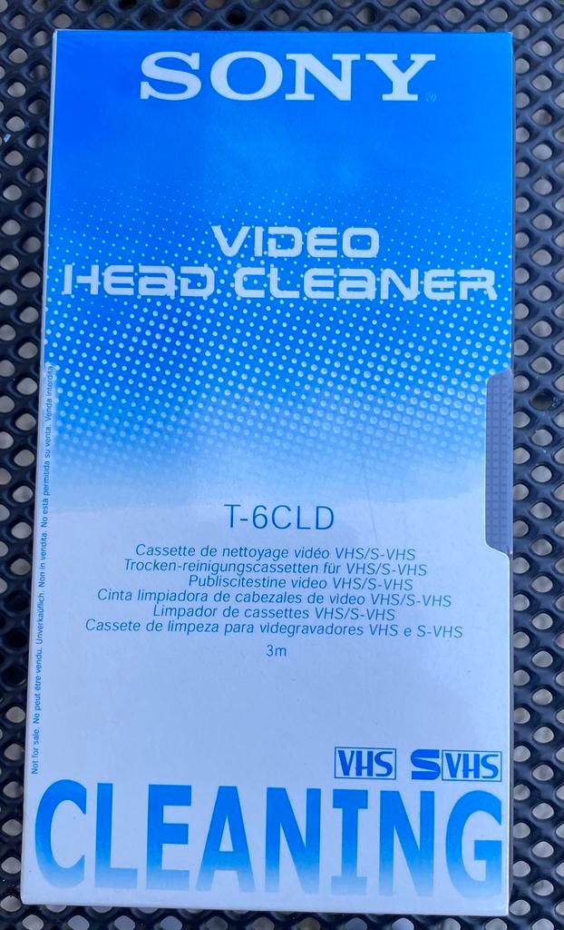 Nieuwe Tape video headcleaner en lege VHS banden, Cd's en Dvd's, VHS | Film, Alle leeftijden, Ophalen of Verzenden, Zo goed als nieuw