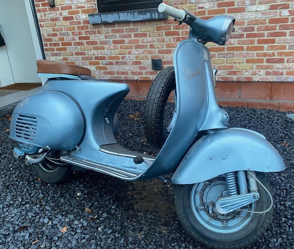 Vespa 1960, Fietsen en Brommers, Scooters | Vespa, Gebruikt, Tweetakt, Ophalen