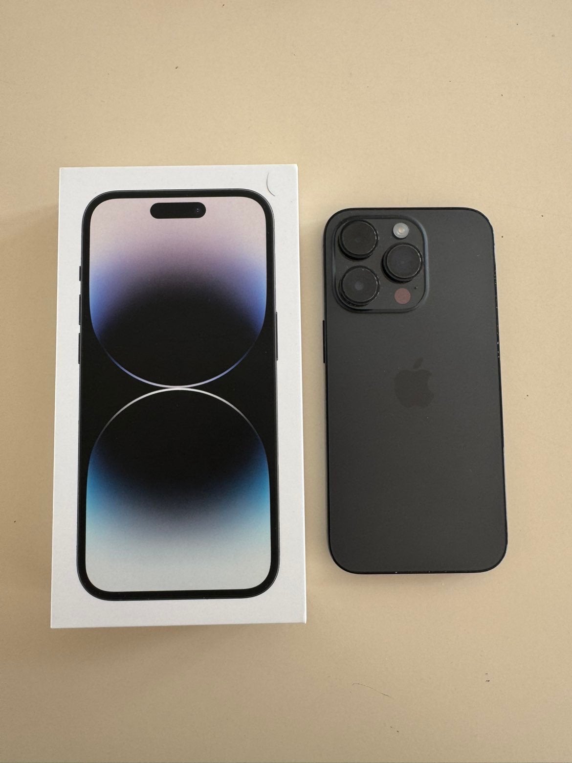 Iphone 14 PRO, Ophalen, 80 %, Zwart, Zonder simlock