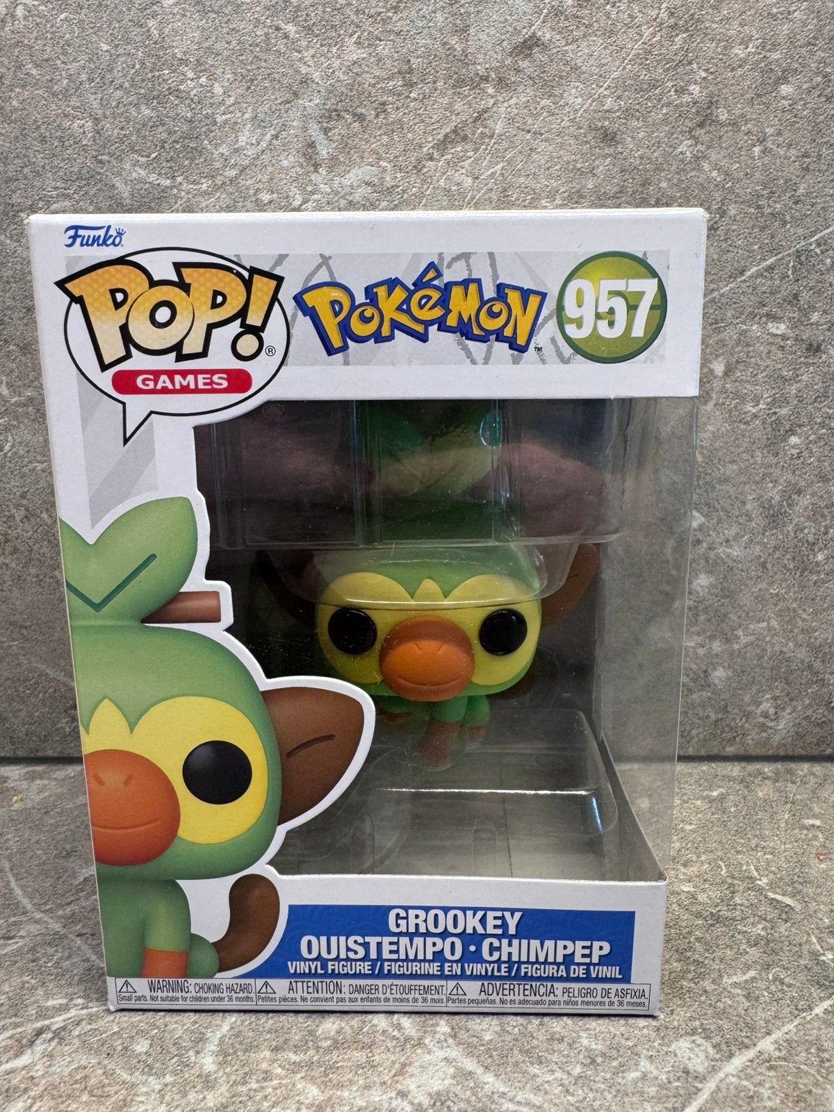 Grookey Pokémon Funko, Verzamelen, Ophalen, Zo goed als nieuw