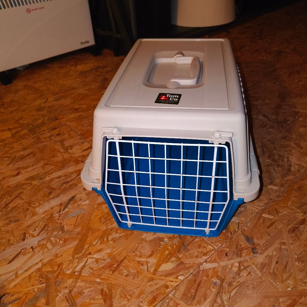 Boîte de transport pour chat/chien, Ophalen, Zo goed als nieuw