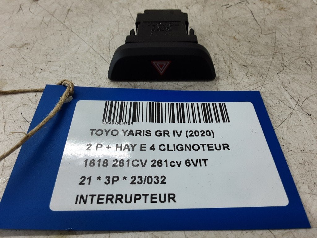 SCHAKELAAR Toyota Yaris IV (P21 / PA1 / PH1) (7851R18), Gebruikt, Mevr. I. Hauben, Toyota, Rue de l'Espoir 34 34
4030  GRIVEGNÉE, BE