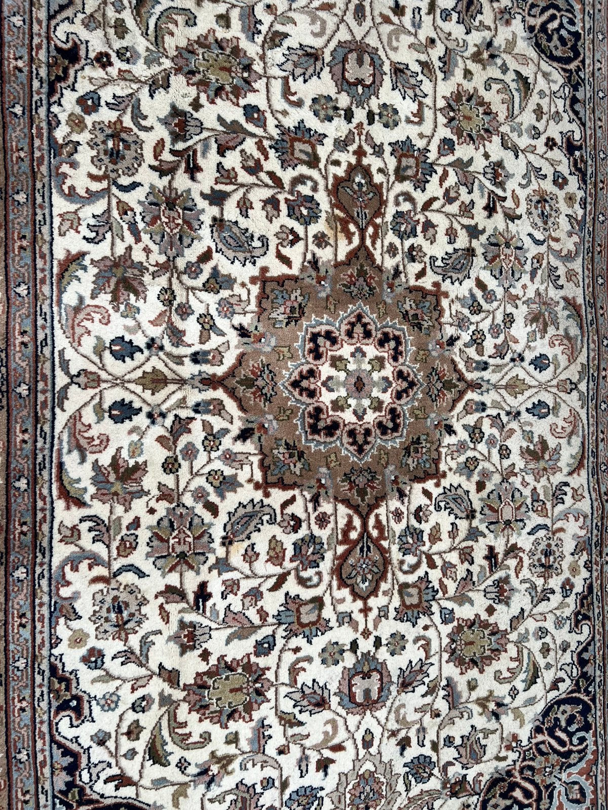 Perzisch Kashan tapijt, Huis en Inrichting, Ophalen, Gebruikt