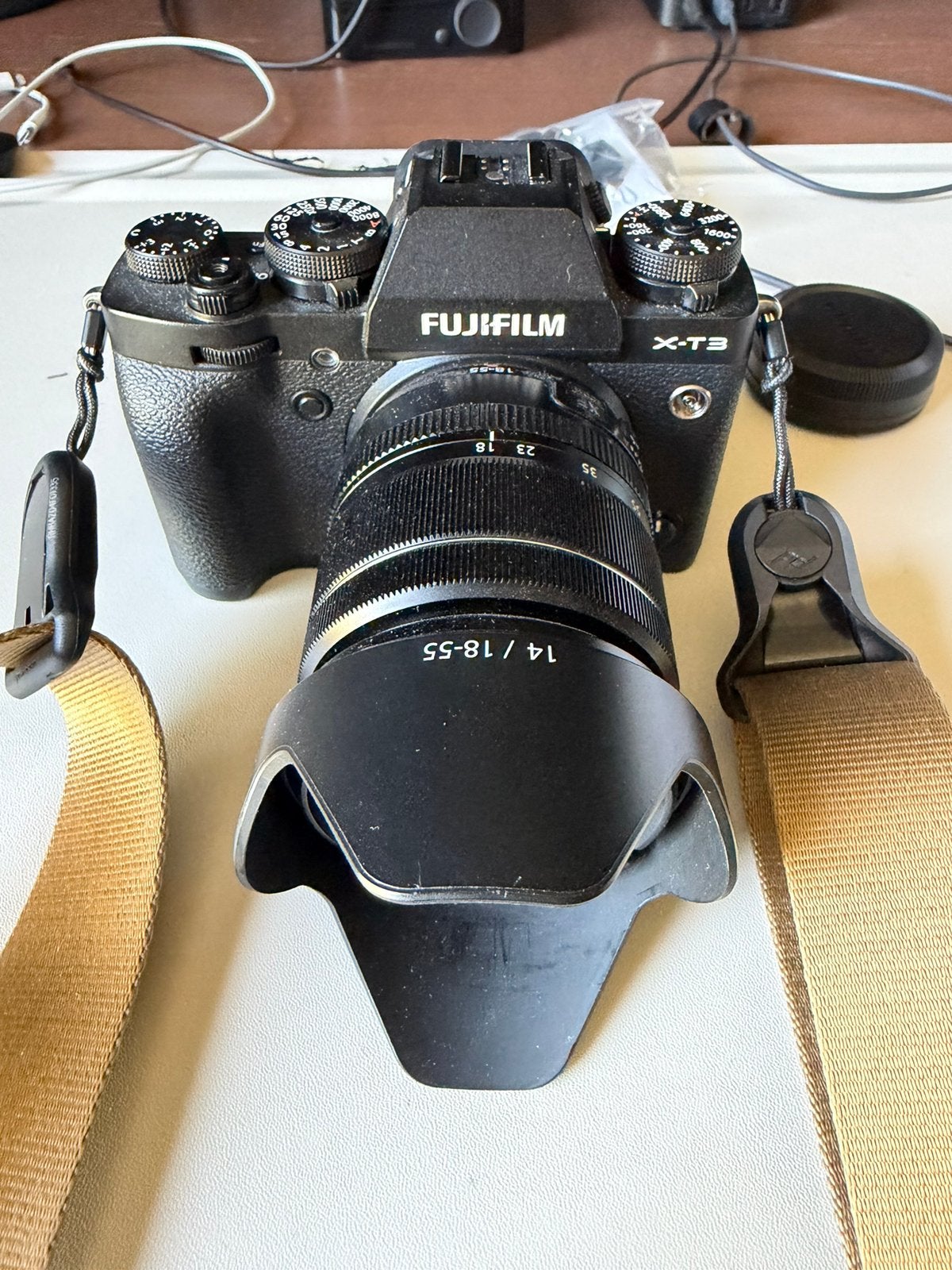 FUJIFILM Hybride camera X-T3 II Zwart + 18-55 mm, Enlèvement, Comme neuf, Fujifilm