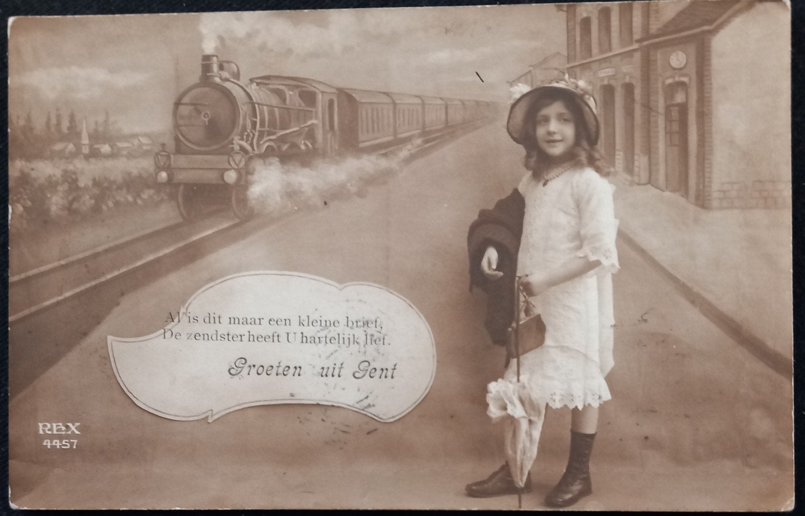Carte photographique de Gand, Enlèvement ou Envoi