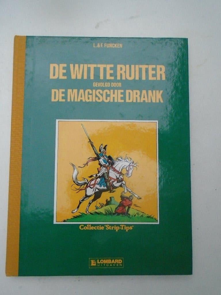 de witte ruiter, Boeken, Eén stripboek, Ophalen of Verzenden, Gelezen