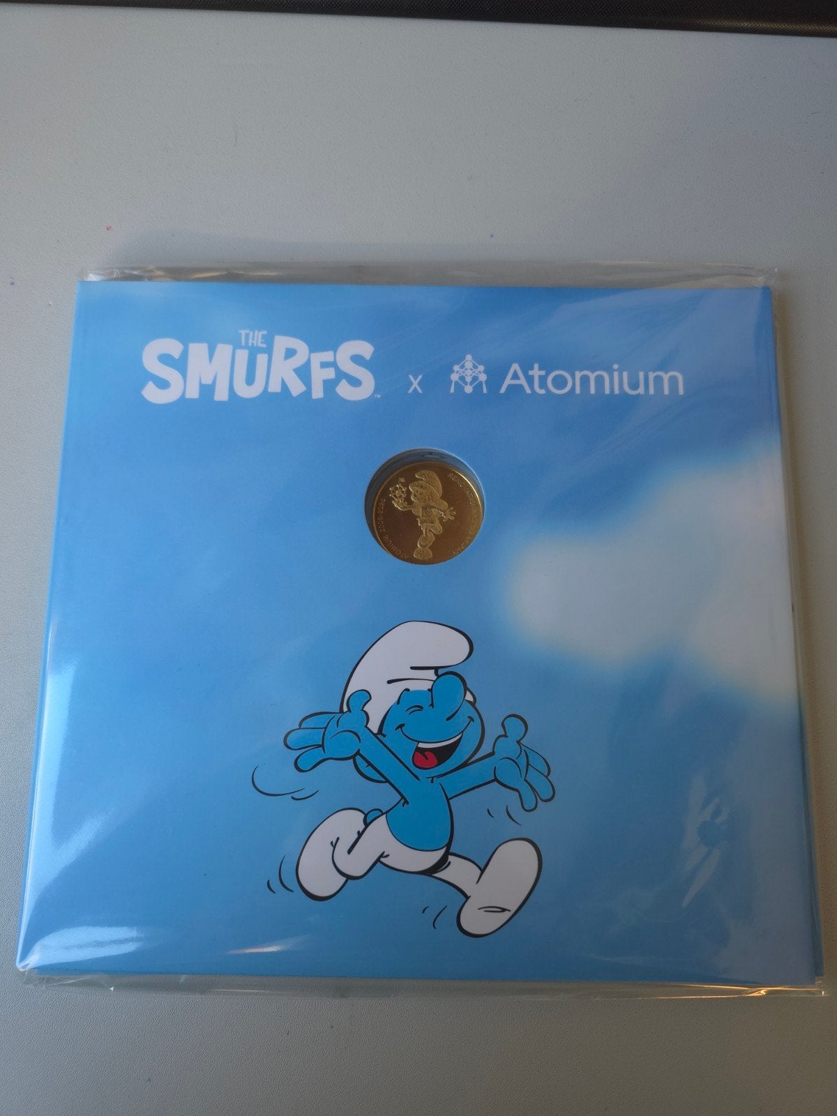 Coffret édition limitée Schtroumpf Atomium neuf, Verzamelen, Verzenden, Nieuw, Verschillende Smurfen, Overige typen