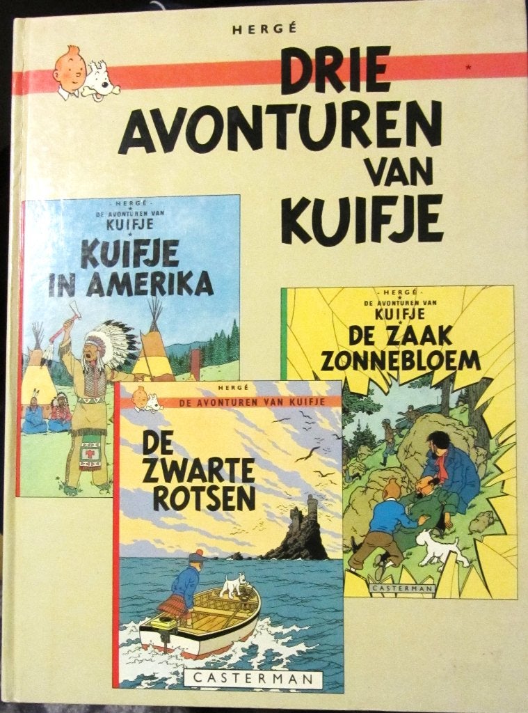 STRIP KUIFJE MET HARDE KAFT - IN NIEUWSTAAT (VRIJ ZELDZAAM), Boeken, Eén stripboek, Ophalen of Verzenden, Nieuw, Hergé