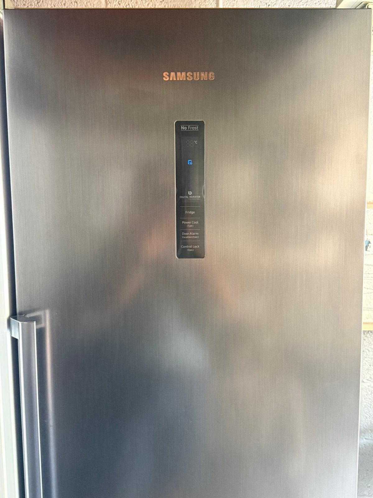 Samsung koelkast – 385L, zwart inox 60 cm, Electroménager, Enlèvement, Comme neuf