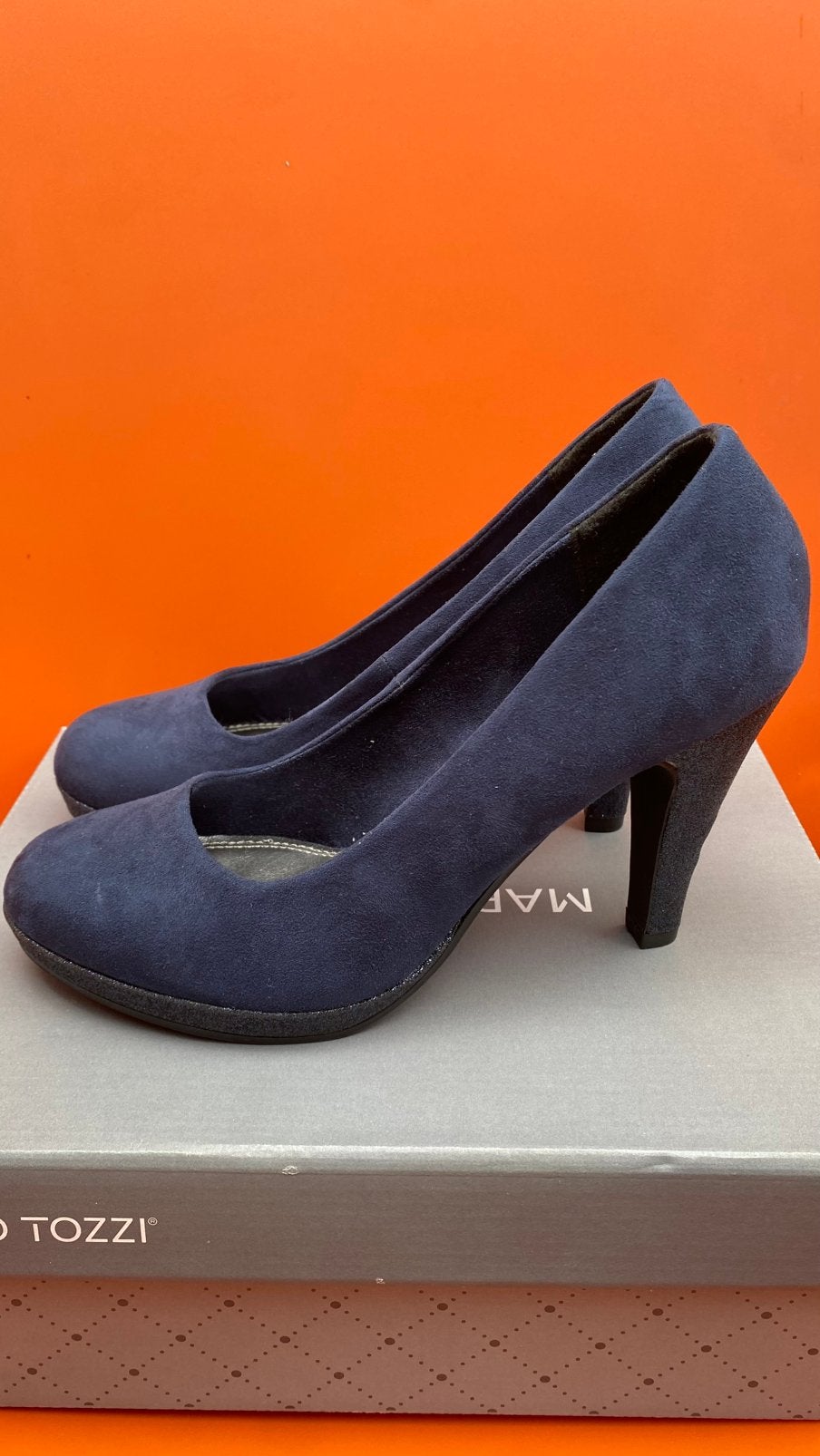 Naaldhakken Marco Tozzi blauw maat 39, Ophalen, Blauw, Nieuw, Schoenen met hoge hakken