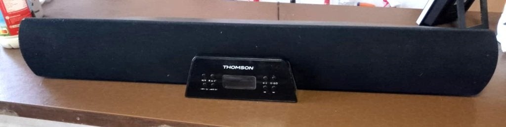 Enceinte barre de son Thomson WO-239, Enlèvement, Utilisé
