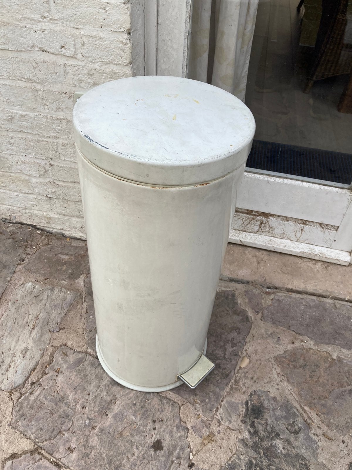 Brabantia pedaalemmer, Ophalen, Gebruikt, Metaal, Met pedaal