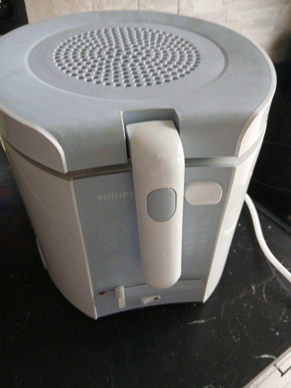 Friteuse Philips, Ophalen