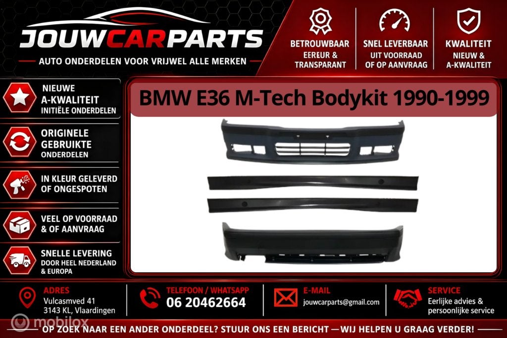 BMW E36 M-Tech Bodykit 1990-1999, Auto-onderdelen, Nieuw, Ophalen of Verzenden, BMW, Bodykit (compleet)