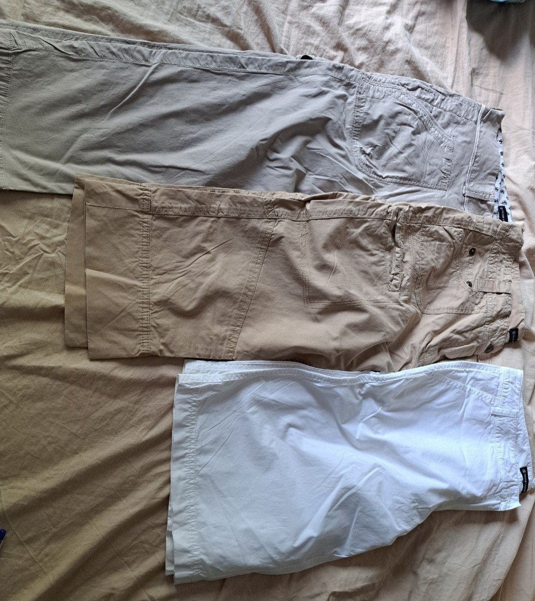 3 pantalons Silver Creek taille 38, Enlèvement, Taille 38/40 (M), Beige
