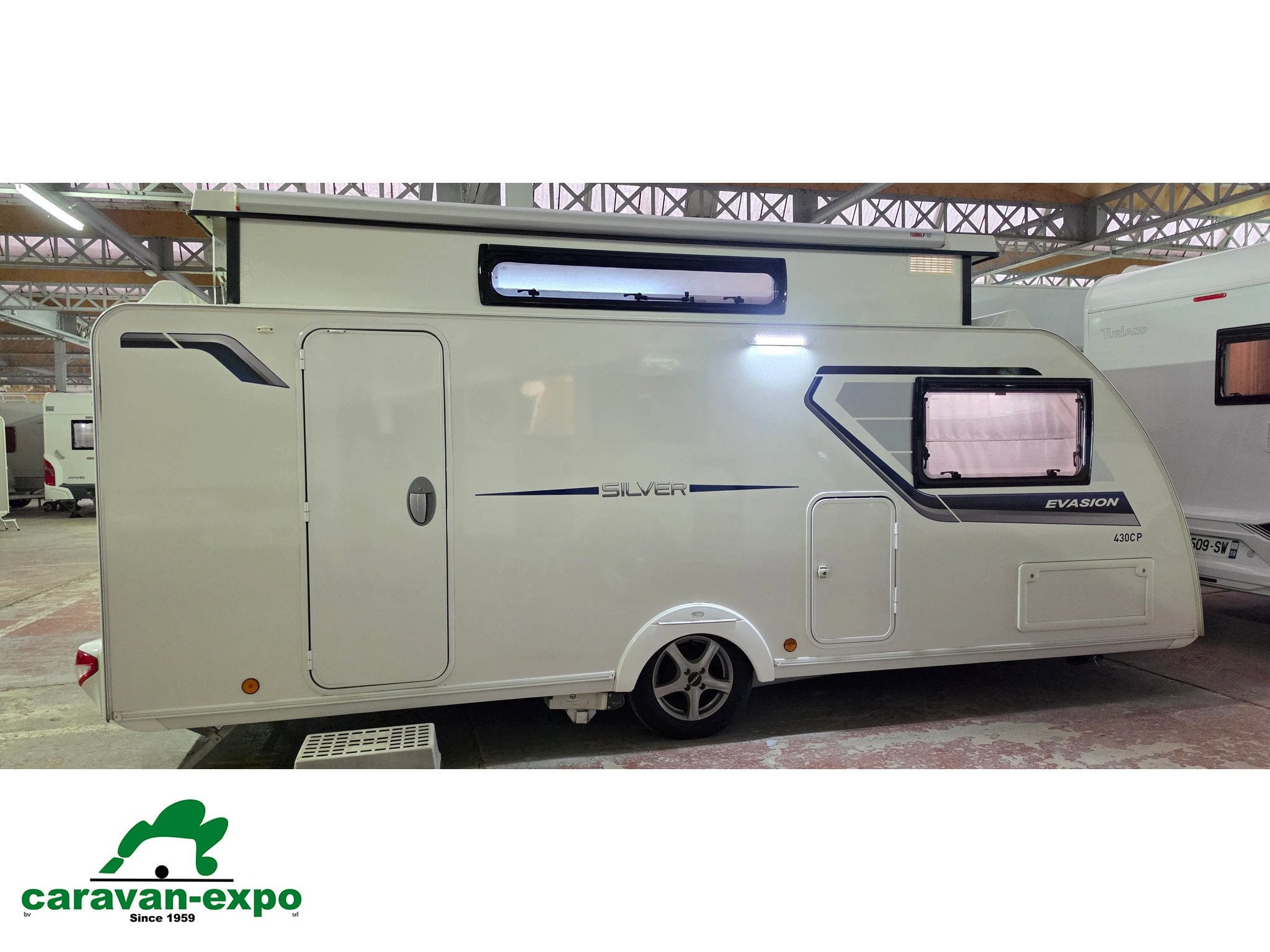 SILVER EVASION 430 CP, Caravanes & Camping, 750 - 1000 kg, Jusqu'à 4, Autres marques, 4 à 5 mètres