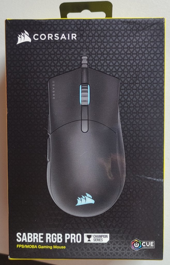 Souris corsair sabre pro, Computers en Software, Muizen, Ophalen, Rechtshandig, Muis, Gaming muis