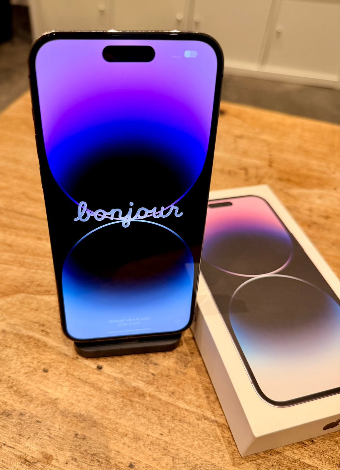 iPhone 14 Pro Max (256 GB) - Donkerpaars, Gebruikt, Paars, IPhone 14 Pro Max, 95 %