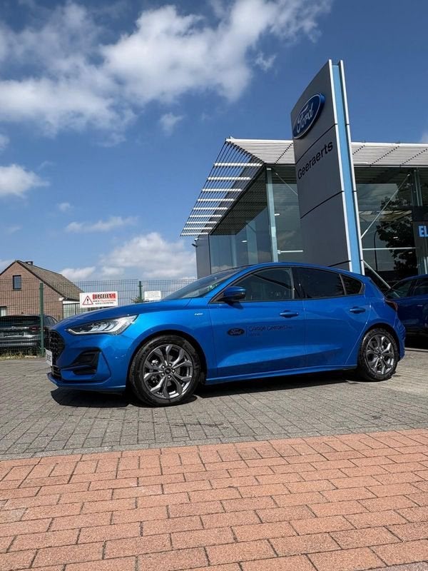 Ford Focus, Auto's, Stof, Gebruikt, Zwart, Blauw