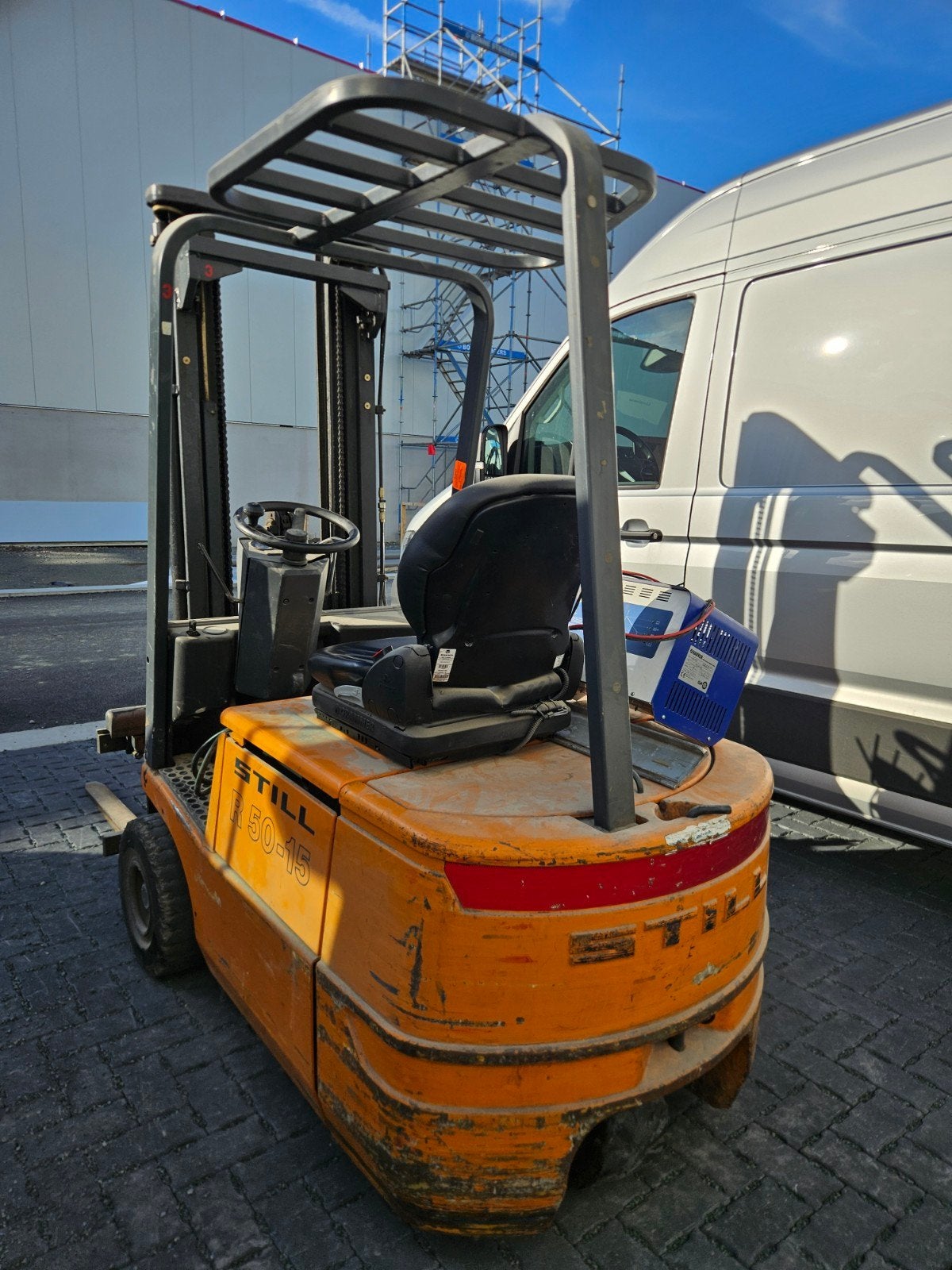 Stil Elektrische vorklift perfecte staat, Ophalen