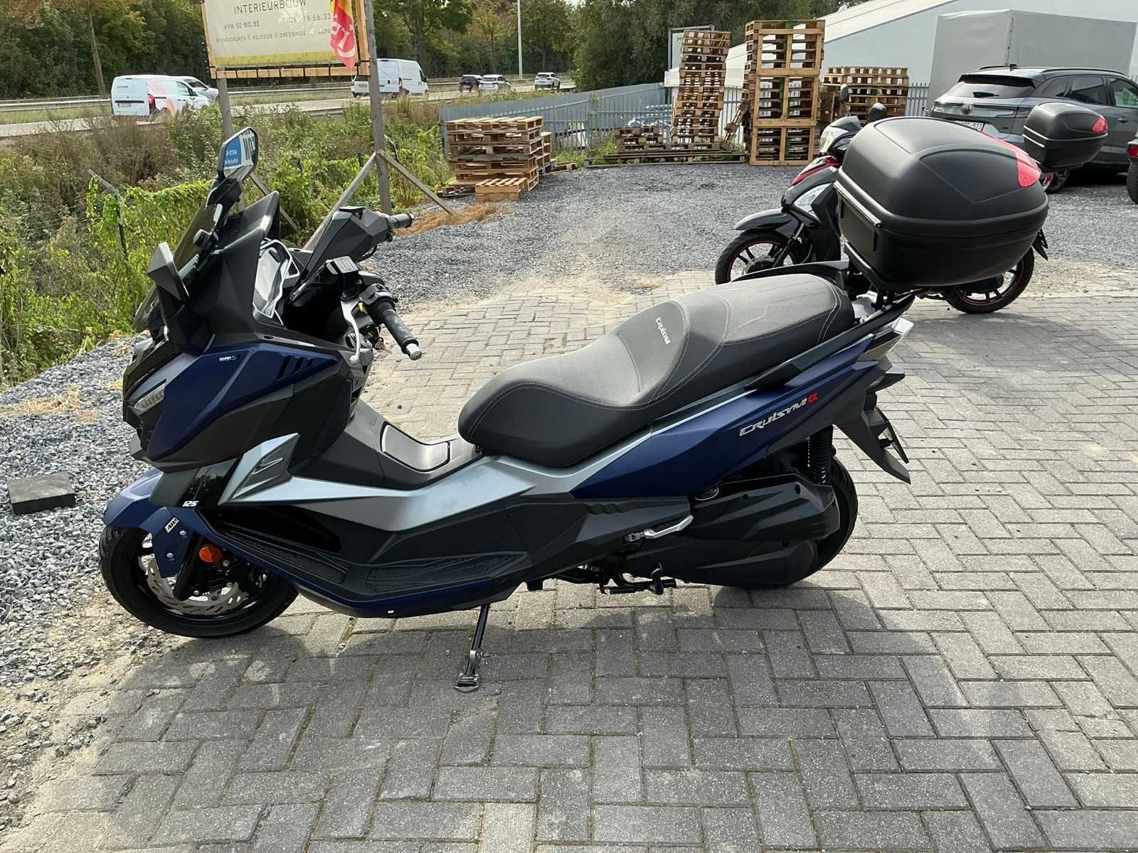 2022 Sym Cruisym 125 Motorfiets, Motoren, Overig, Sym, Gebruikt, Bedrijf