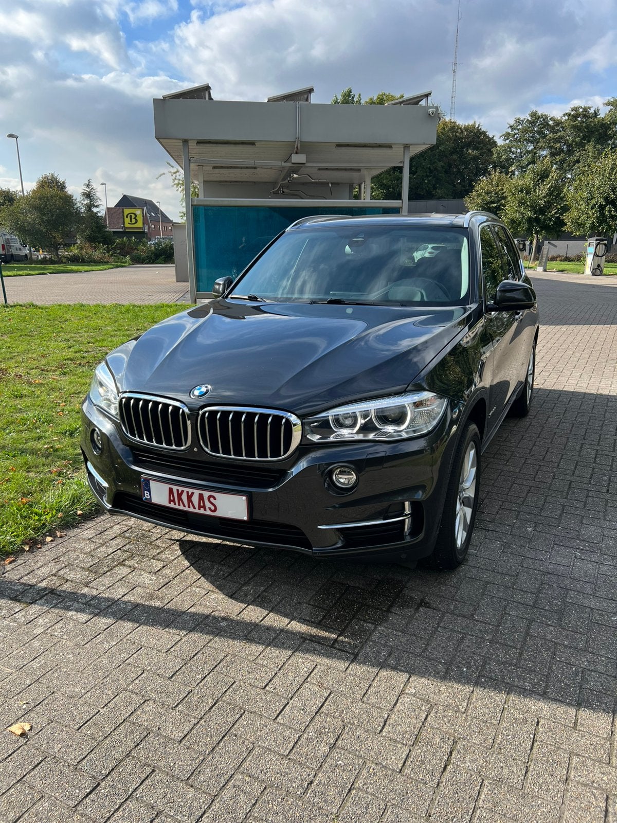 Bmw  x5  30D x drive, Auto's, BMW, Automaat, Lichtsensor, Zwart, Leder