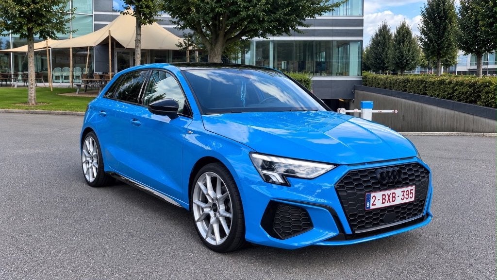 Audi A3, Auto's, Automaat, Blauw, Berline, 5 deurs