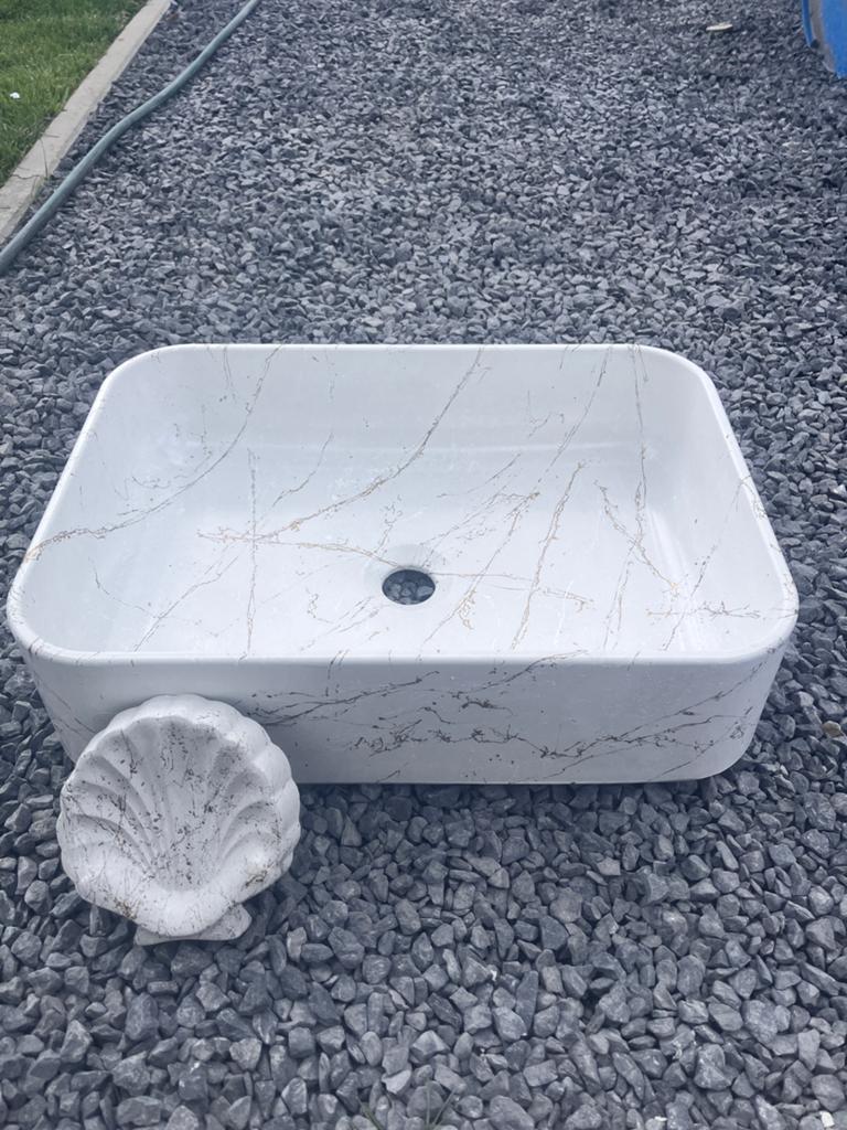 Lavabo en or blanc, Enlèvement ou Envoi, Comme neuf